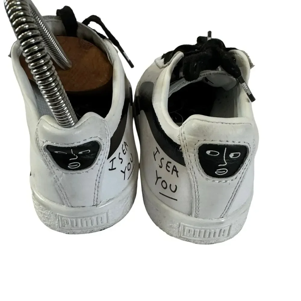 Puma Shantell Martin X Clyde Hand Drawn Scribble Sneakers